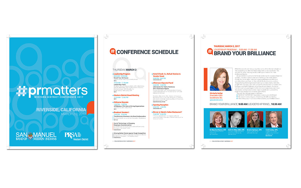 PRSA Western District Conference Branding Package Slide 1