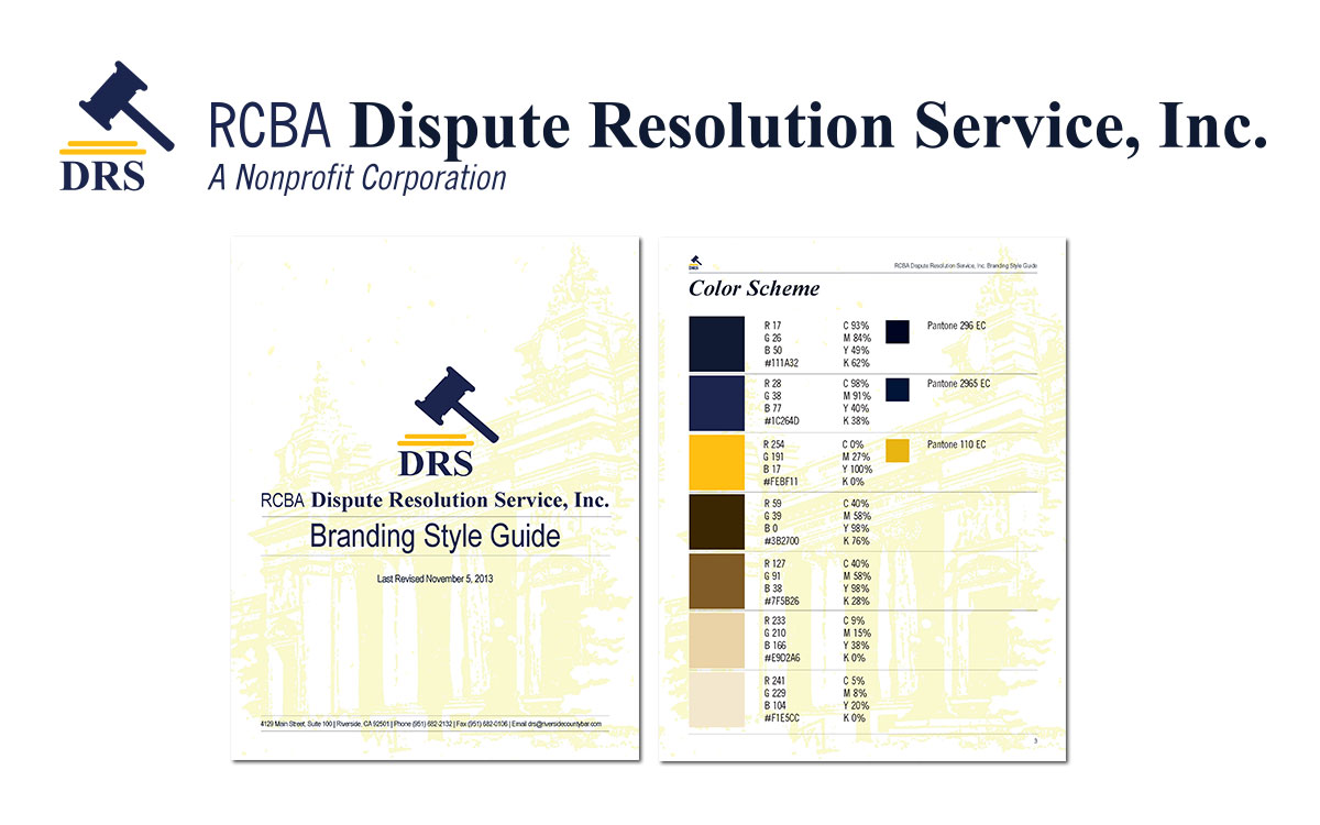 RCBA Dispute Resolution Service, Inc. Branding Slide 1