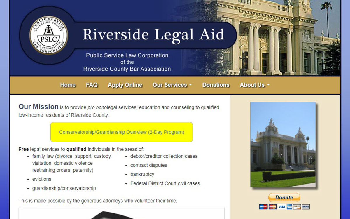 Riverside Legal Aid Slide 1